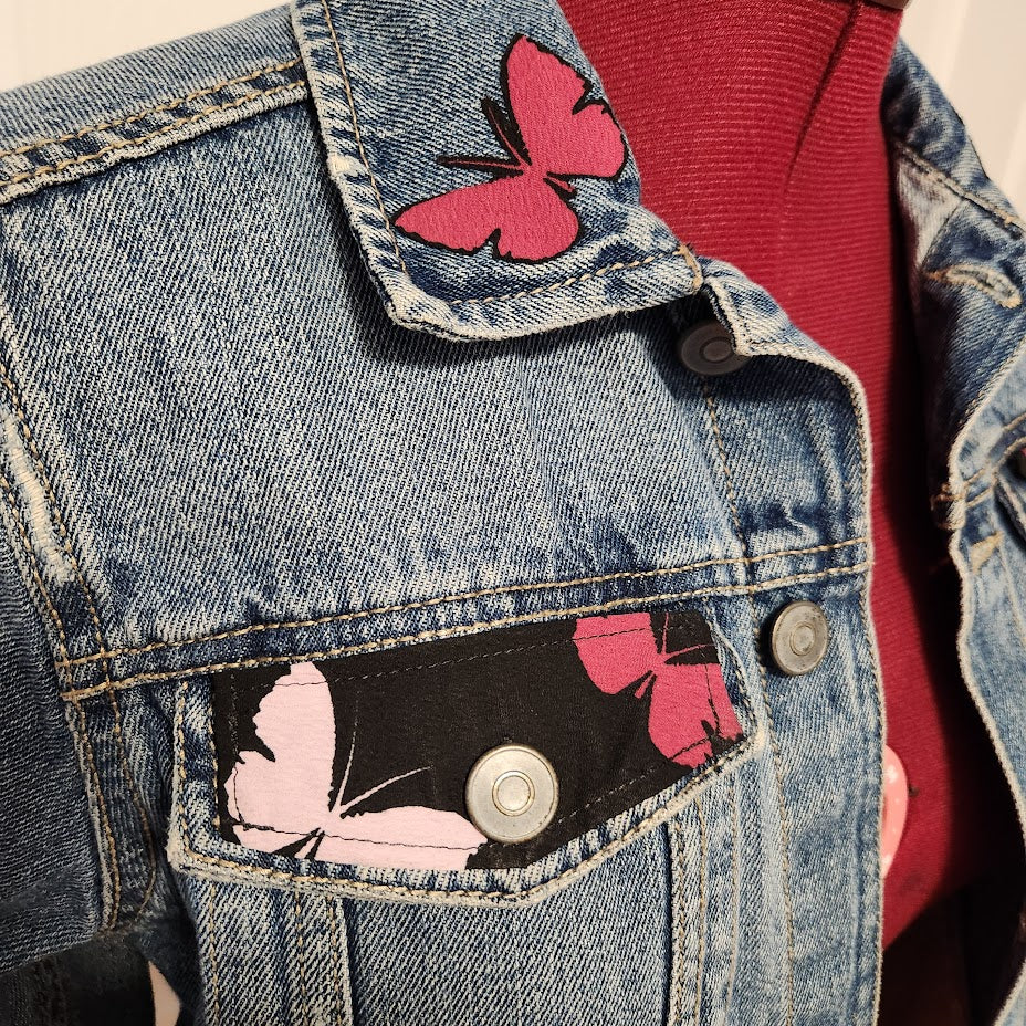 Butterfly Denim Jacket
