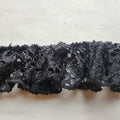 Black Lace Ruffle Trim