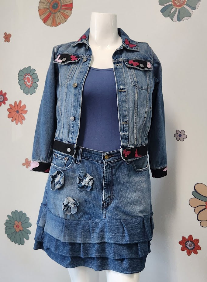 Butterfly Denim Jacket