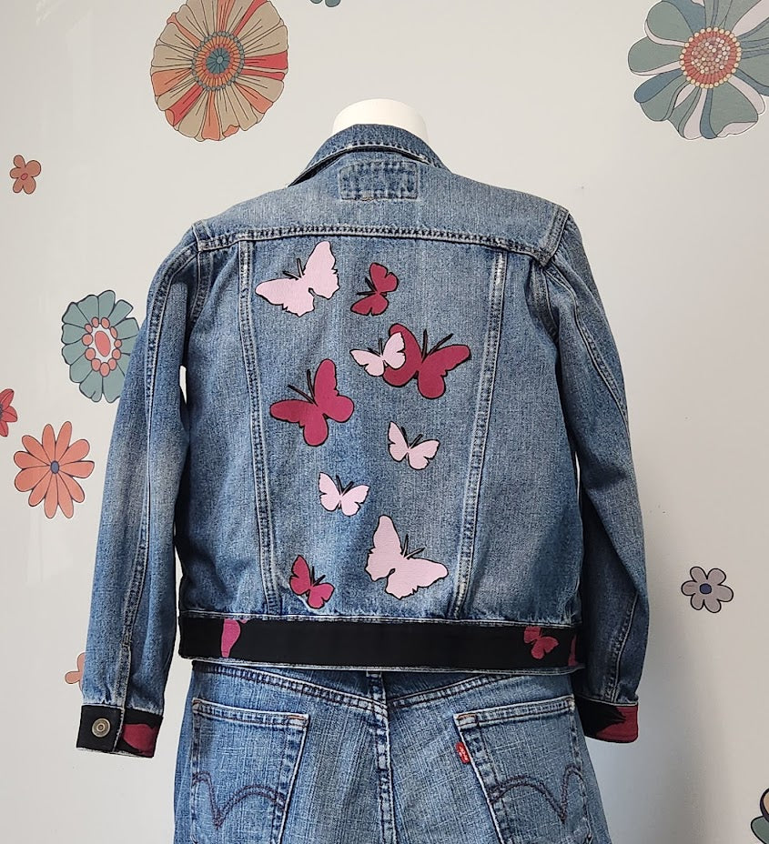 Butterfly Denim Jacket