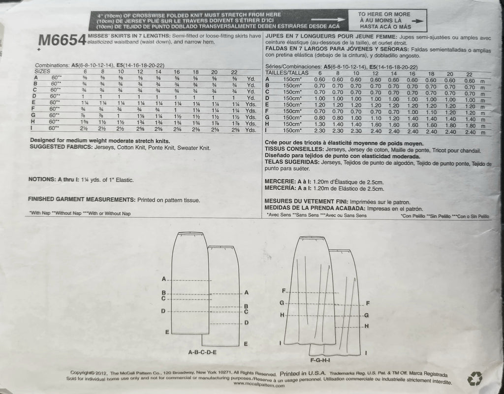 Private Sewing Lessons - Sew a Simple Skirt