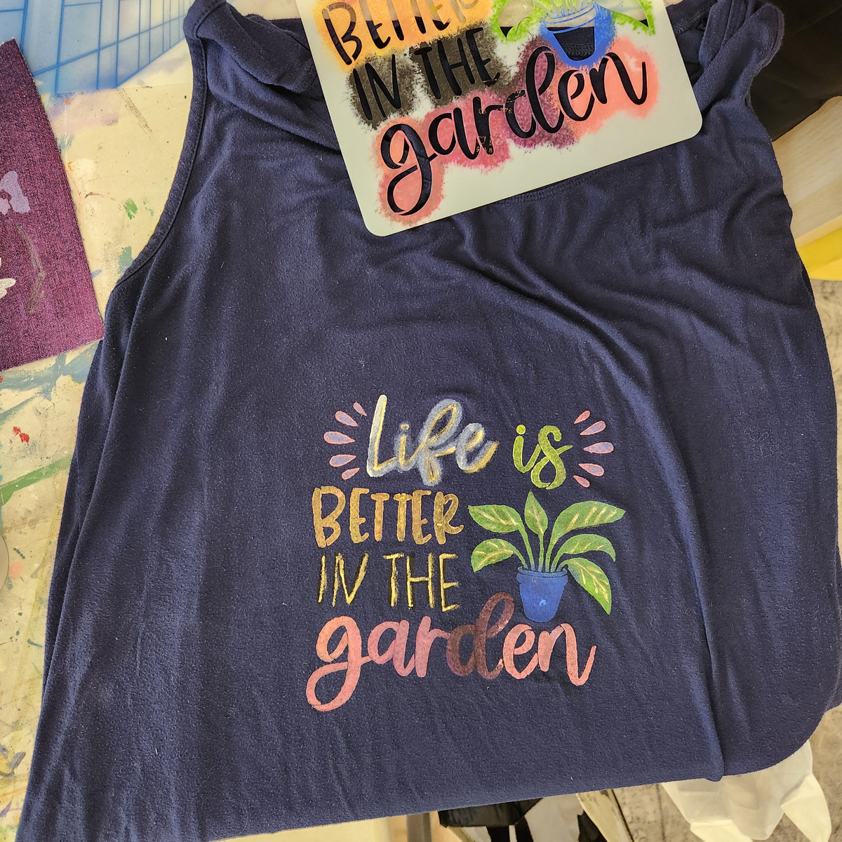 Learn to Upcycle with Paint and Stencils (Esquimalt)