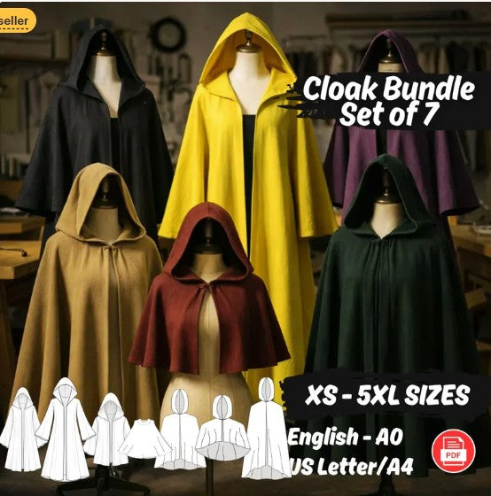 Beginner Private Sewing Lessons - Sew a Simple Cape (Victoria, BC)