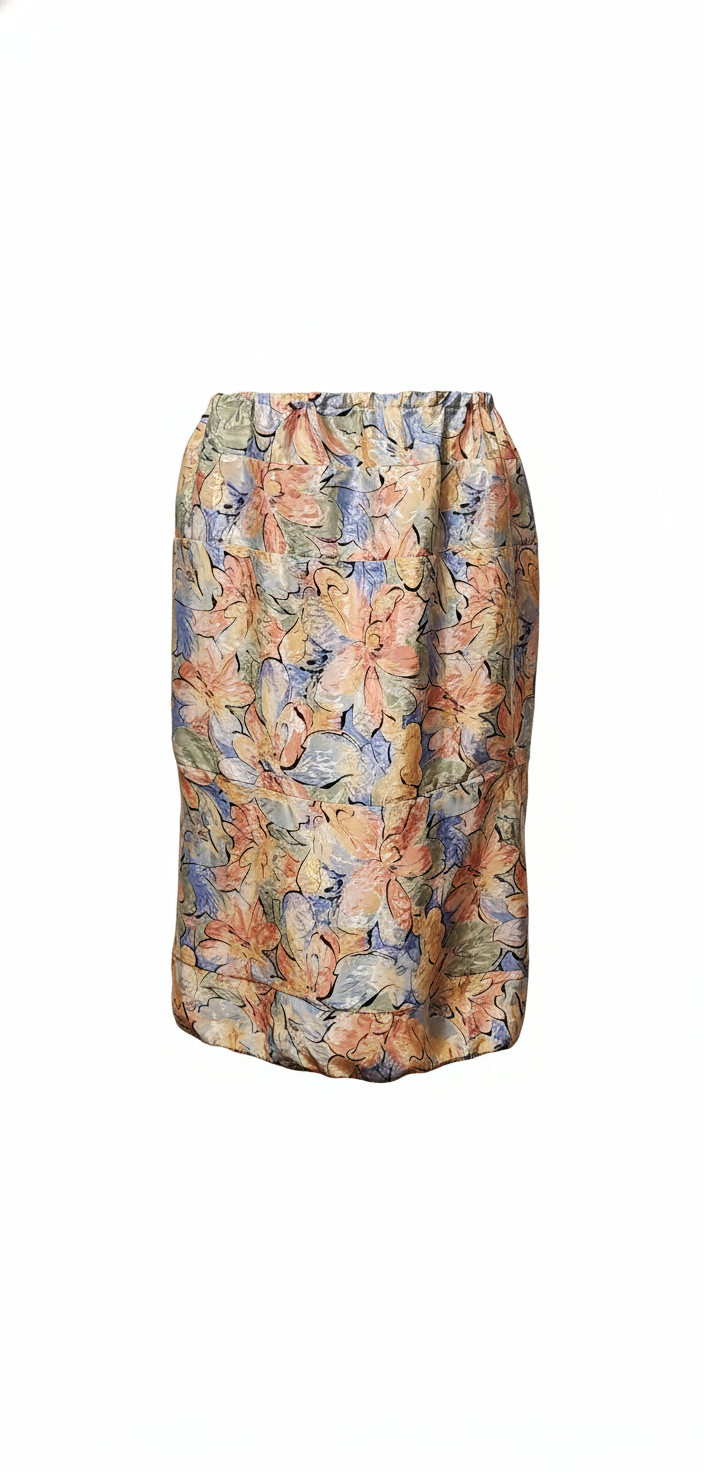 2-in-1 Lace Skirt Set - 3/4 length