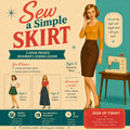 Private Sewing Lessons - Sew a Simple Skirt